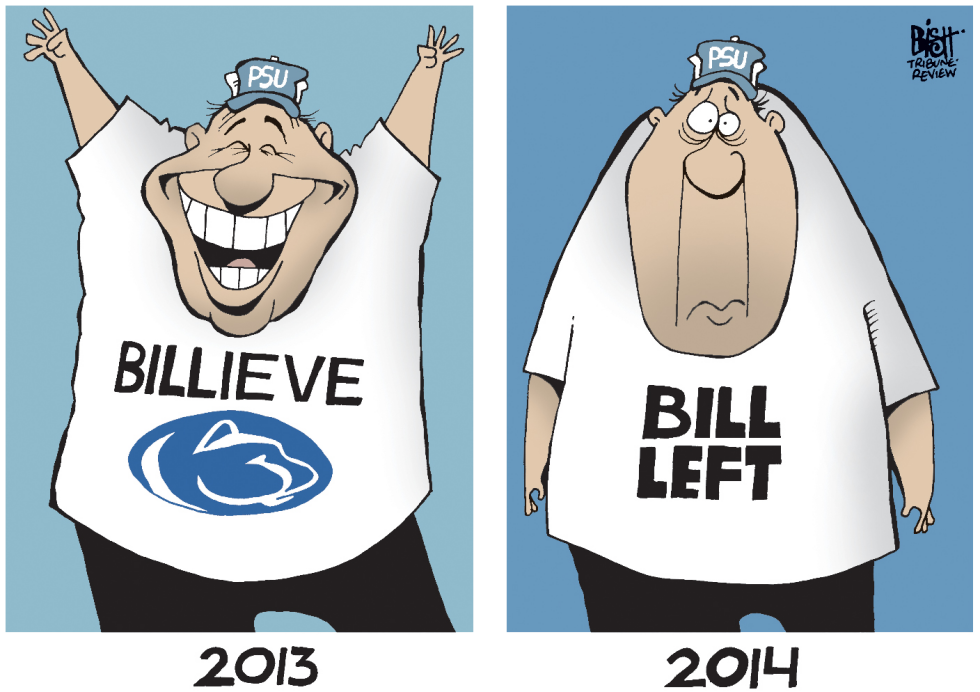 PENN STATE COACH LEAVES, COLOR