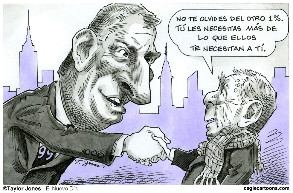  BILL DE BLASIO Y MIKE BLOOMBERG  by Taylor Jones