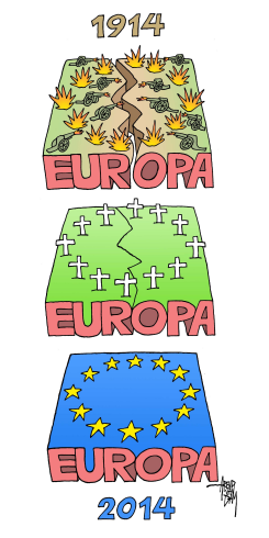 EUROPA 1914-2014 by Arend Van Dam