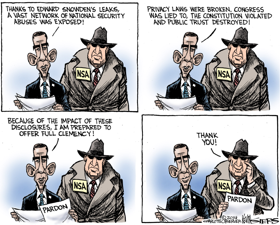  NSA PARDON by Kevin Siers