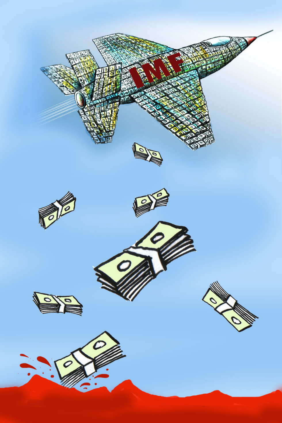 Financial help or Bombardmant ?