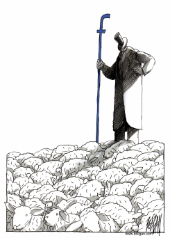EL FACEBOOK PASTOR /  by Angel Boligan