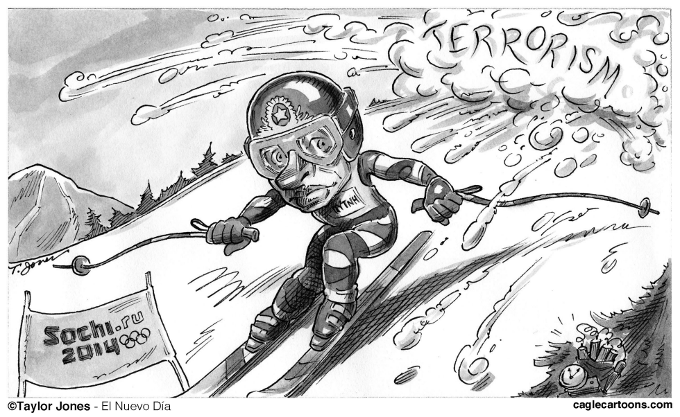  PUTIN - DOWNHILL TO SOCHI by Taylor Jones