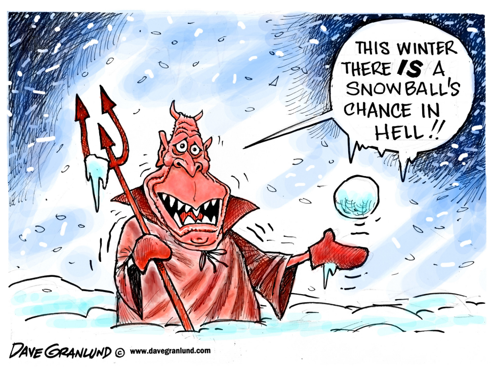  EXTREME COLD by Dave Granlund