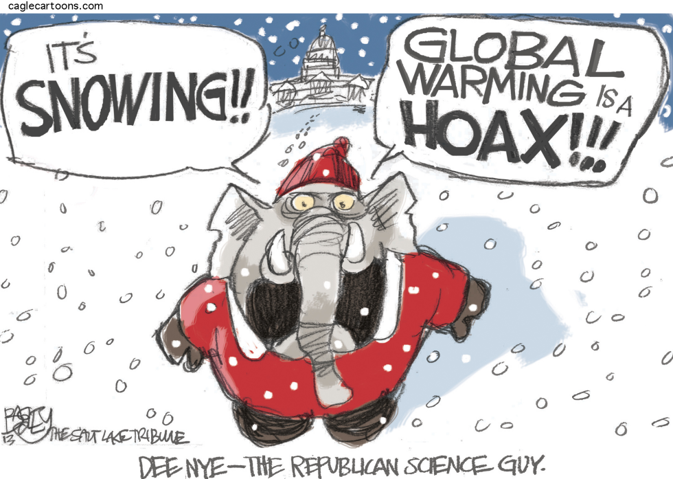  GLOBAL WARMING HOAX by Pat Bagley