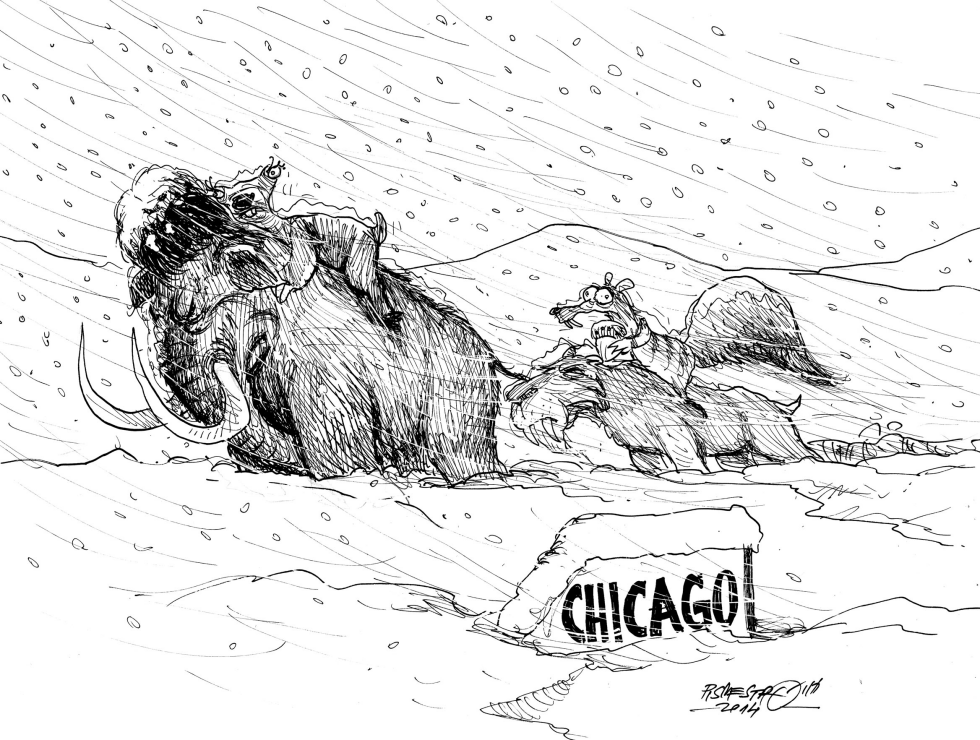 Ice-age in USA