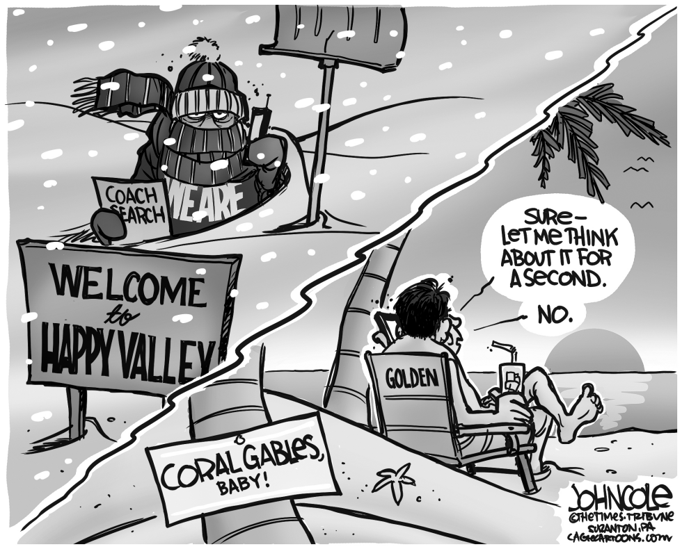 LOCAL PA -- Golden says no to Penn State BW