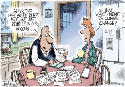 HEATING BILLS by Joe Heller