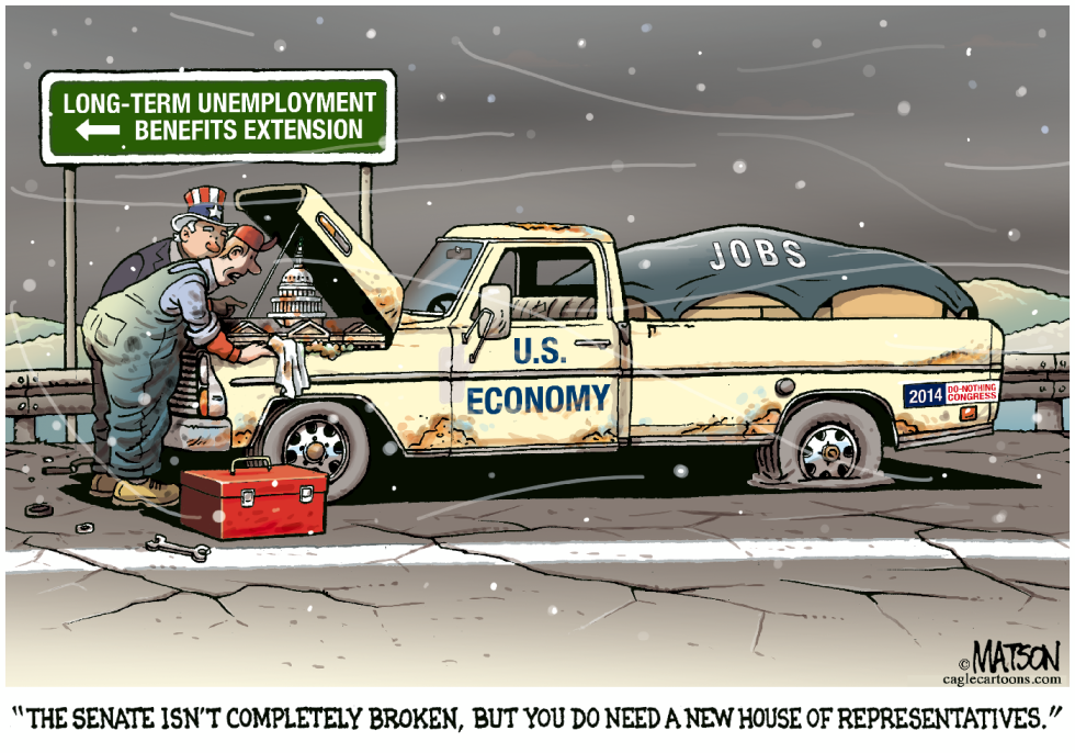 Jobs-Producing US Economy in Breakdown Lane-COLOR