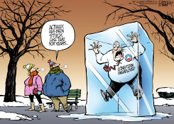 EMPLOYMENT WINTER  by Nate Beeler