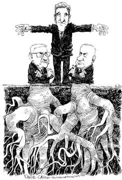JOHN KERRY AND MIDDLE EAST NEGOTIATIONS by Daryl Cagle