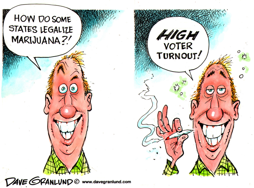  LEGALIZED MARIJUANA by Dave Granlund