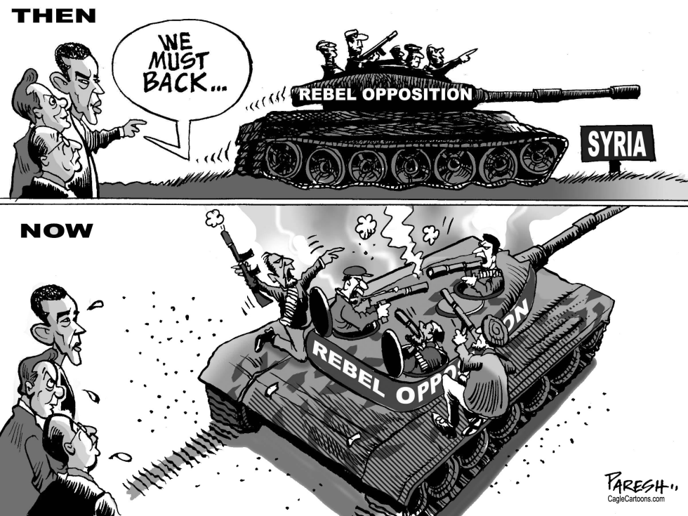 Backing Syrian rebels