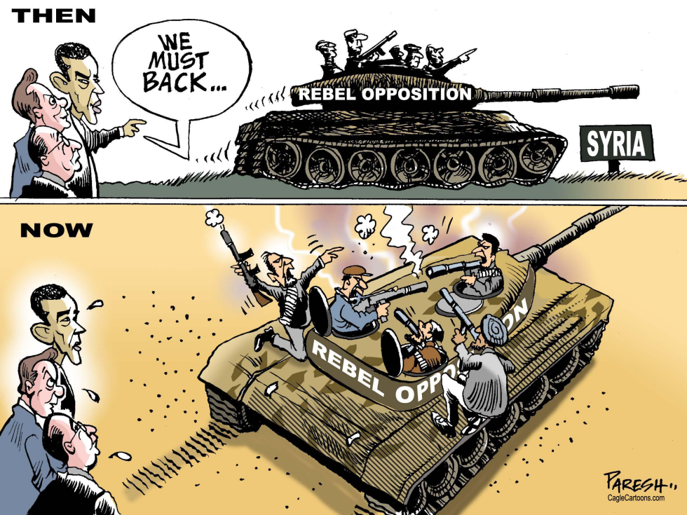 Backing Syrian rebels COLOR