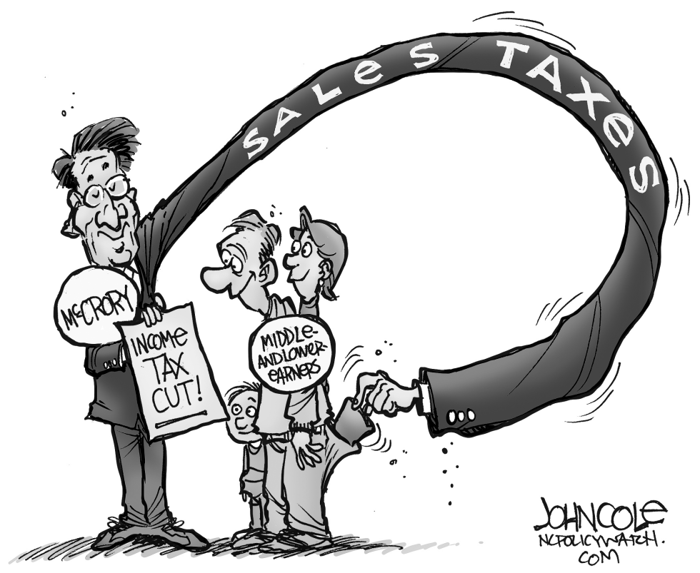 LOCAL NC -- McCrory and taxes BW