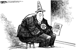 CHRISTIE DUNCE by Rick McKee