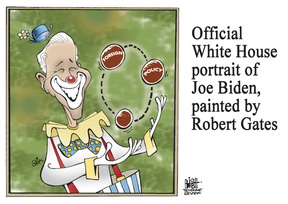 BIDEN AS SEEN BY GATES, COLOR