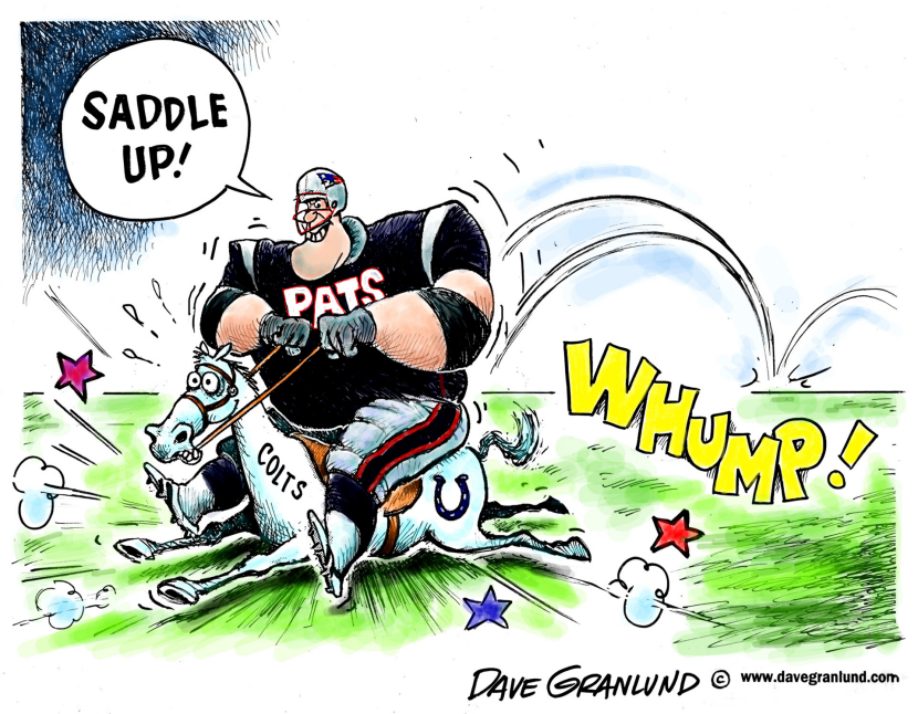 Patriots vs Colts saddle up