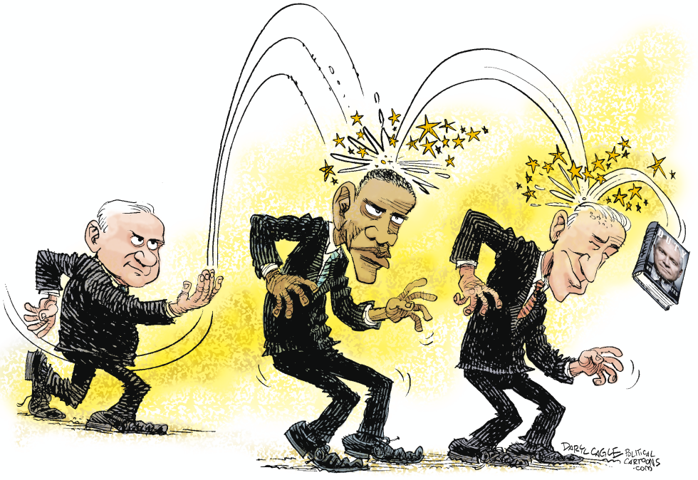 Defense Secretary Robert Gates Book Bounce COLOR