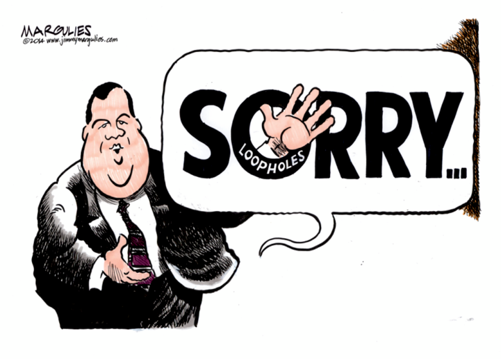 Christie apology color