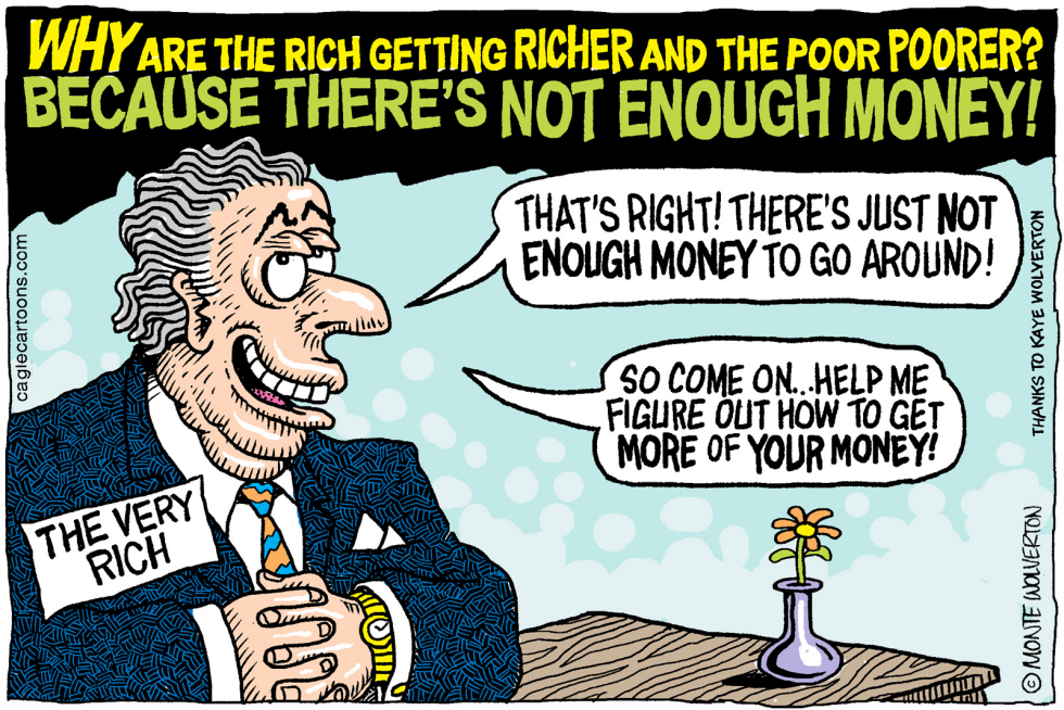 There's Not Enough Money COLOR