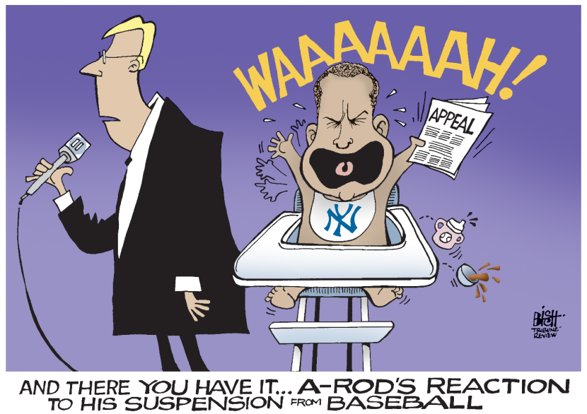 A-ROD SUSPENDED, COLOR
