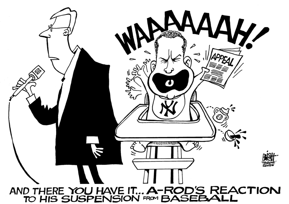 Alex Rodriguez Cartoons