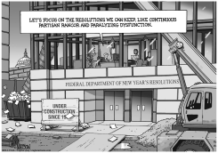 FEDERAL DEPARTMENT OF NEW YEAR'S RESOLUTIONS by R.J. Matson