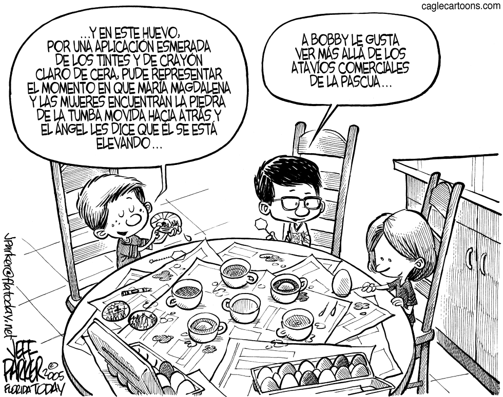 Mas alla de los huevos de Pascua
