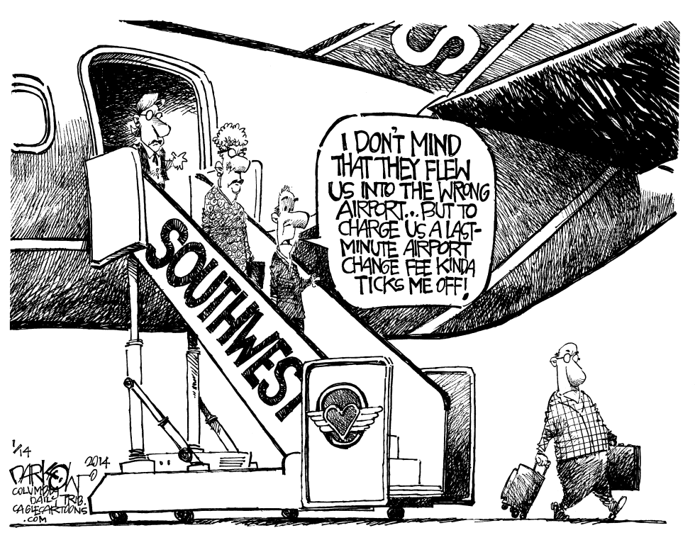 Wrong Airport Fee