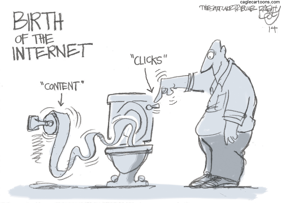  INVENTOR OF THE INTERNET -  by Pat Bagley