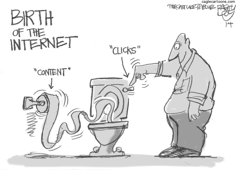  INVENTOR OF THE INTERNET by Pat Bagley