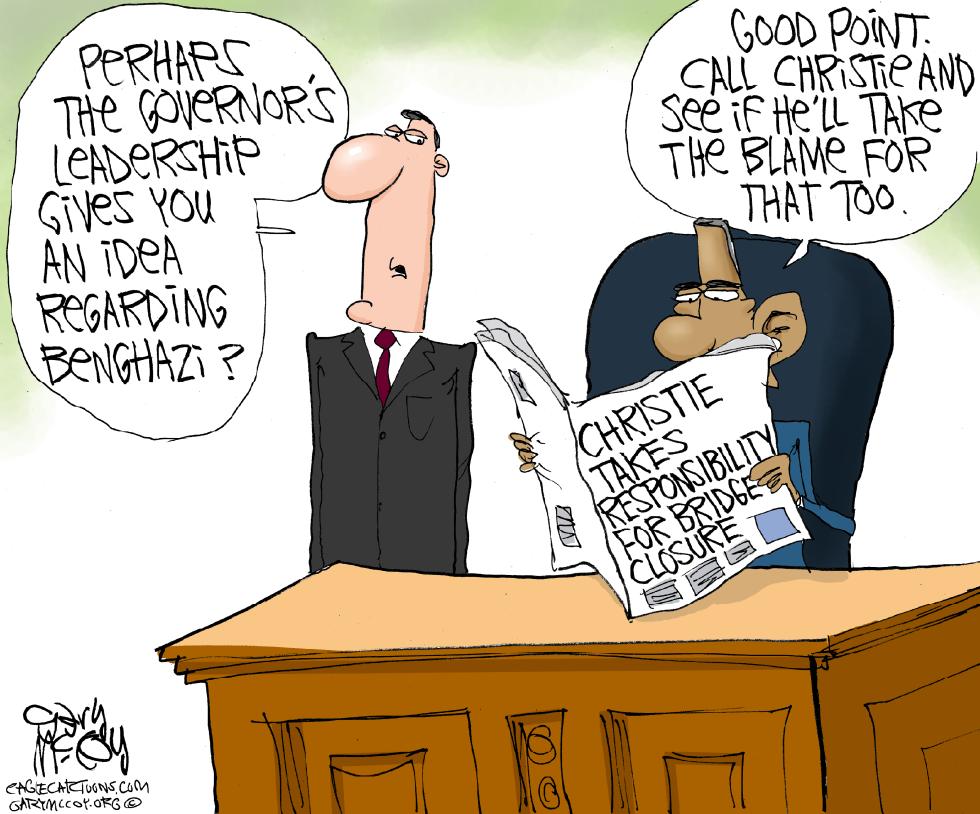 Benghazi  Bridge Blame COLOR