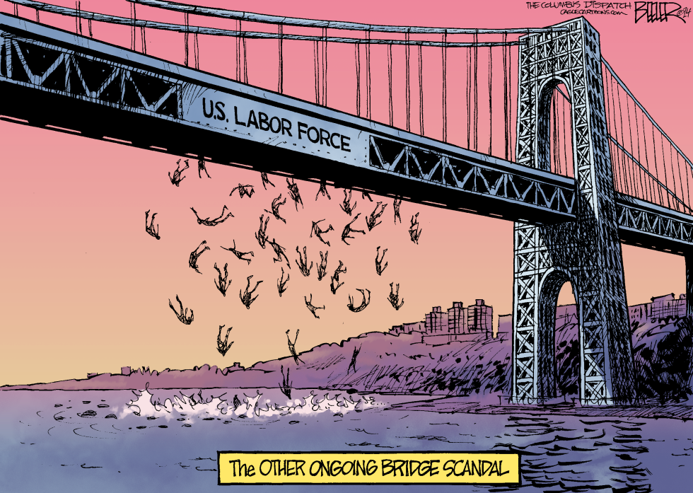  THE BRIDGE SCANDAL by Nate Beeler