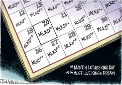MLK DAY by Joe Heller