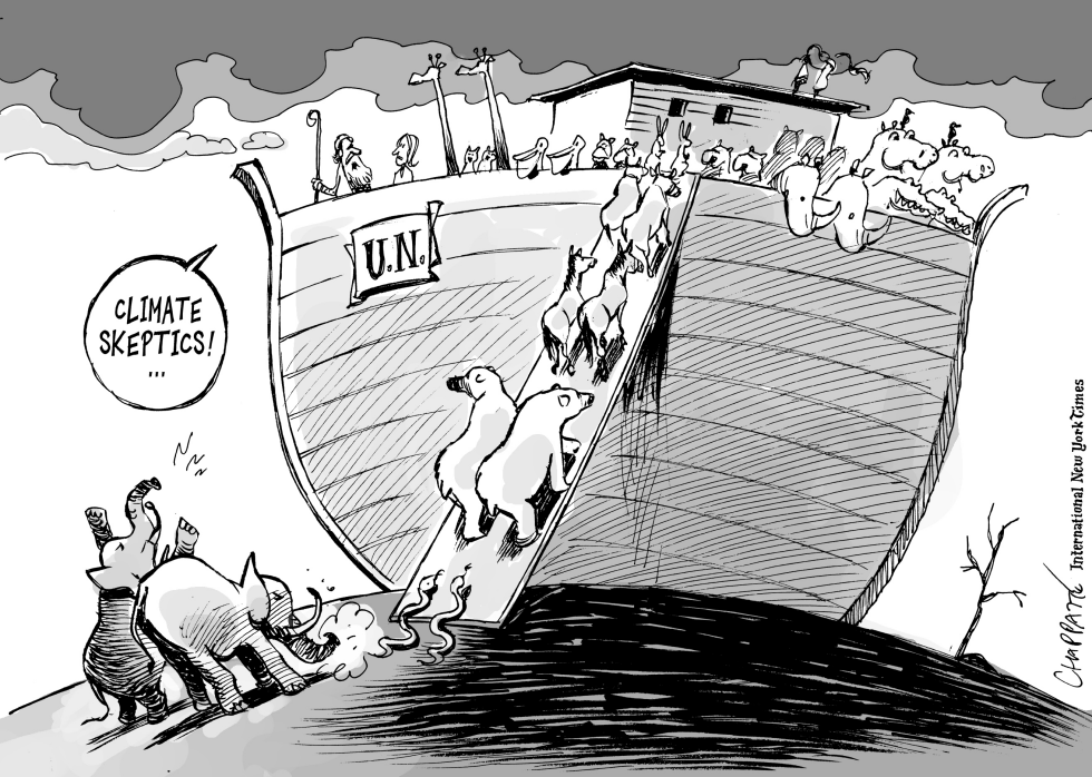 Alarming UN report on climate