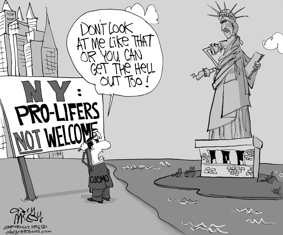 Cuomo Wants Pro-Lifers Out