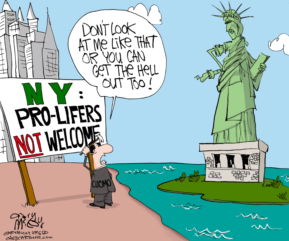 Cuomo Wants Pro-Lifers Out COLOR
