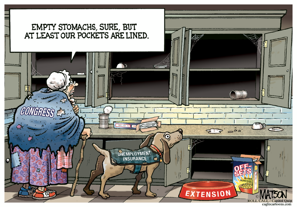 Congress Can't Find Funds to Extend Unemployment Insurance-COLOR