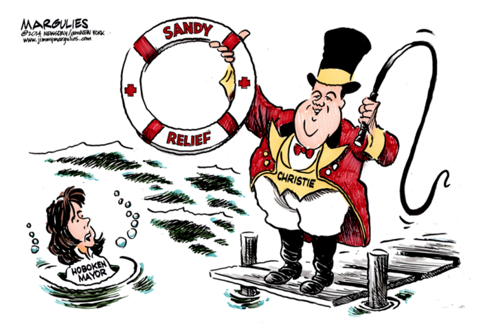 Christie and Sandy Relief for Hoboken