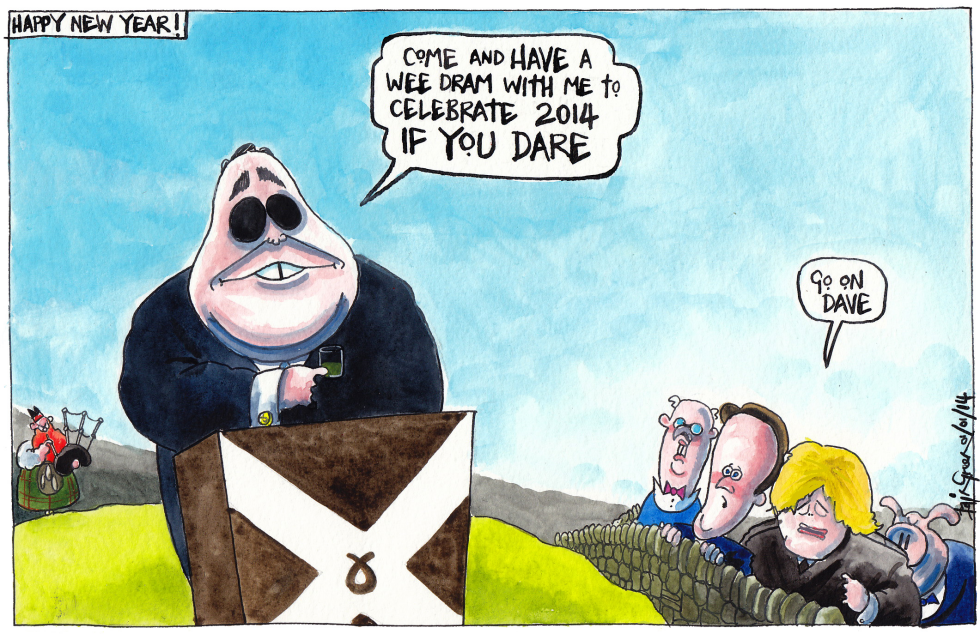 SCOTTISH GOVT NEW YEAR CHEER
