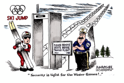 WINTER OLYMPICS SECURITY  by Jimmy Margulies