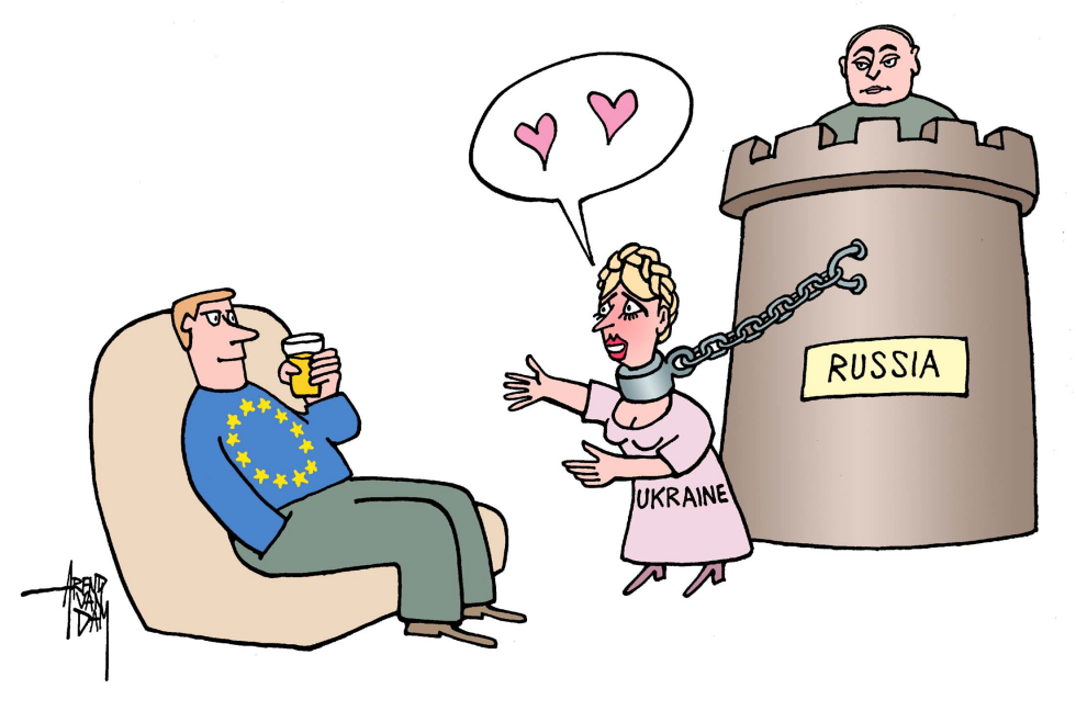 passive Europe and Ukraine