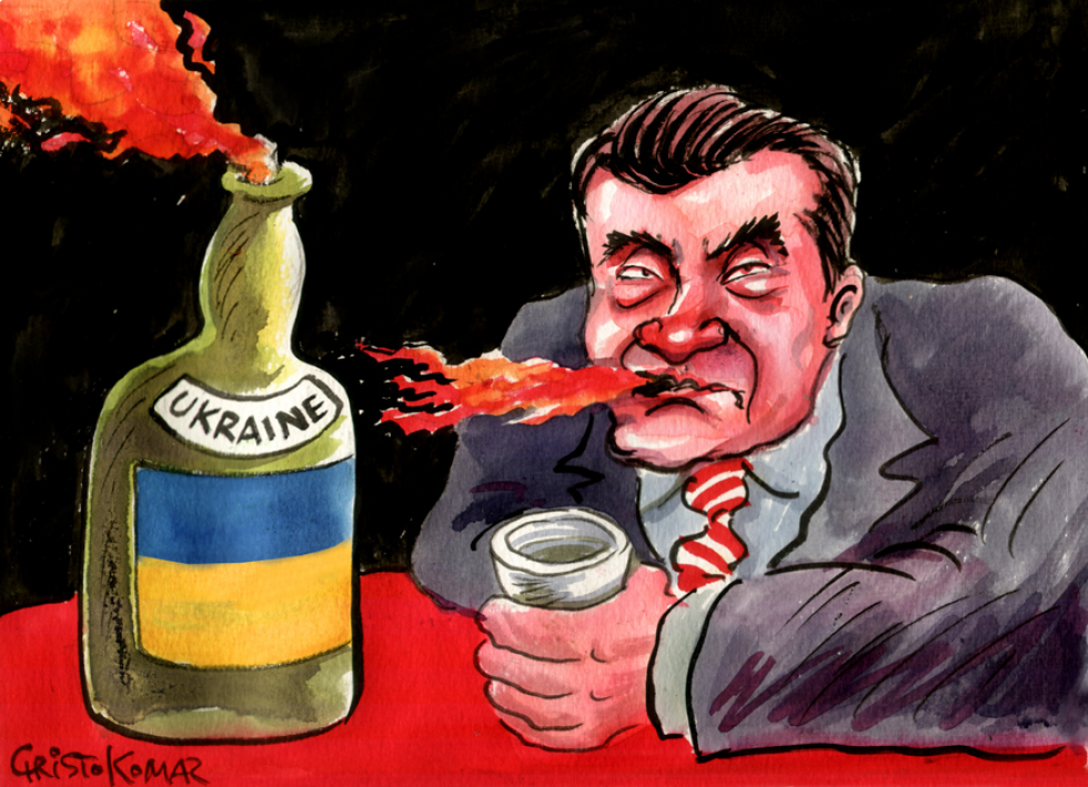 Ukraine President Yanukovych Drunk