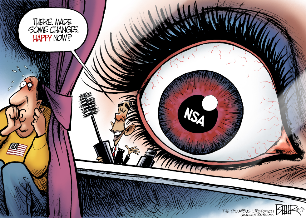  NSA CHANGES by Nate Beeler