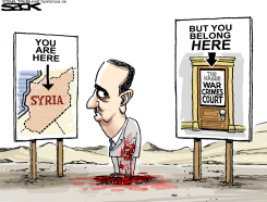 ASSAD CRIMES  by Steve Sack