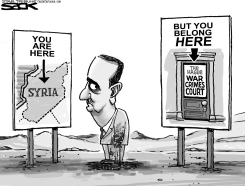 ASSAD CRIMES by Steve Sack