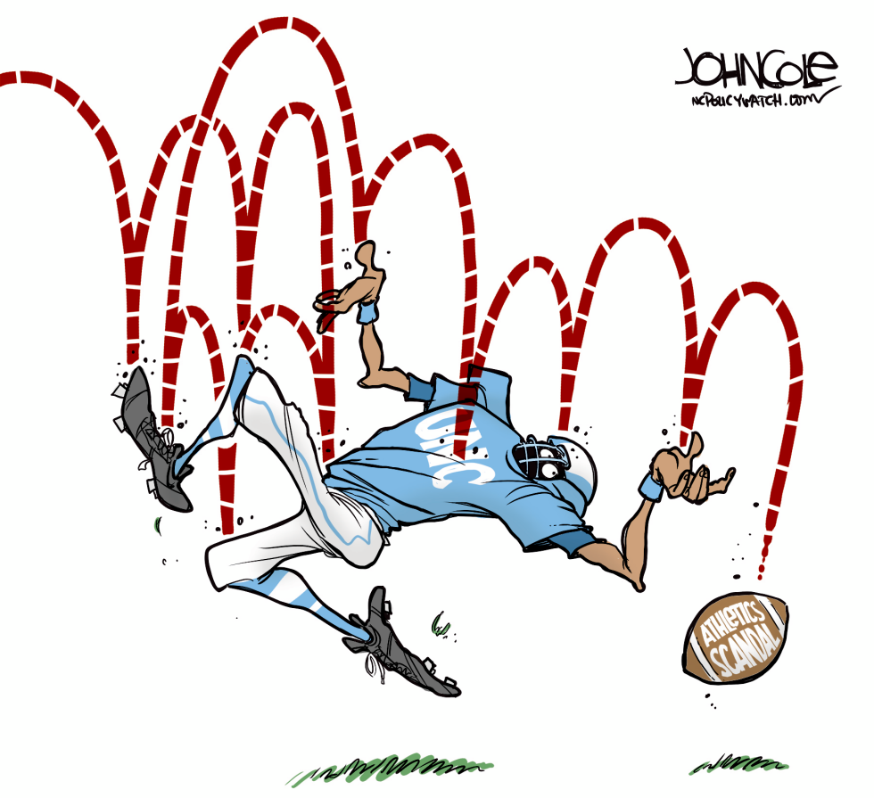 LOCAL NC -- UNC athletics scandal COLOR