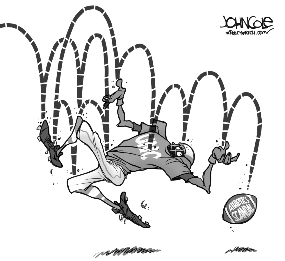 LOCAL NC -- UNC athletics scandal BW