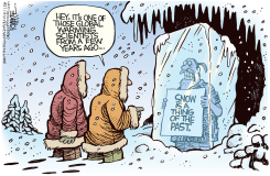 NO MORE SNOW  by Rick McKee